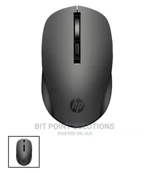 HP S1500 Wireless Silent Mouse Black