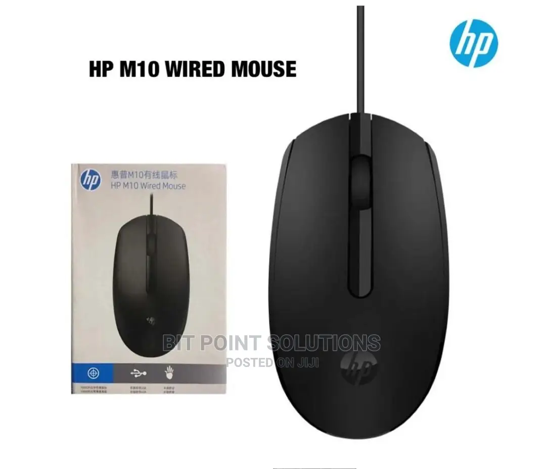 HP M10 USB Mouse Black