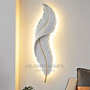 Minimalist Nordic Creative Feather Light
