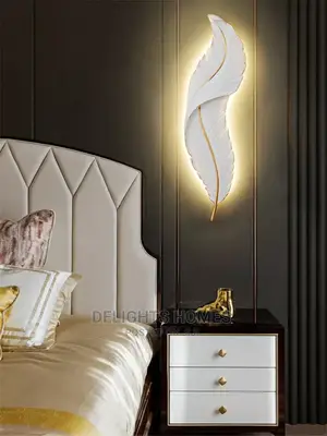 Minimalist Nordic Creative Feather Light