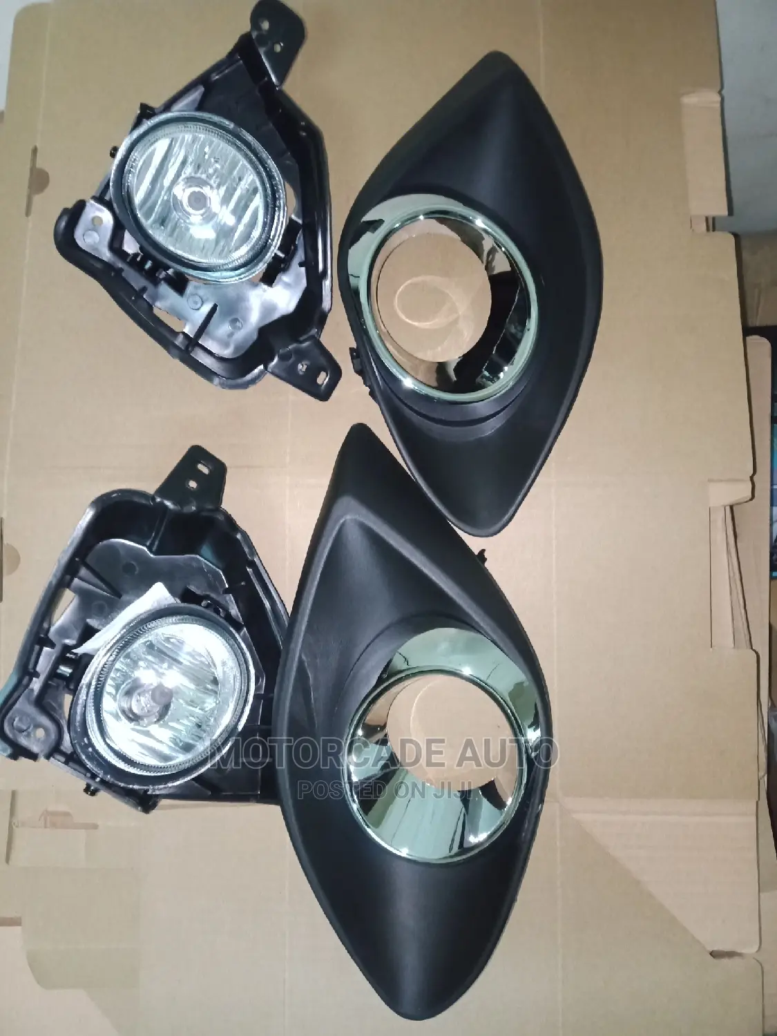 Mazda Demio 2010-2013 Fog Light And Covers (Set)