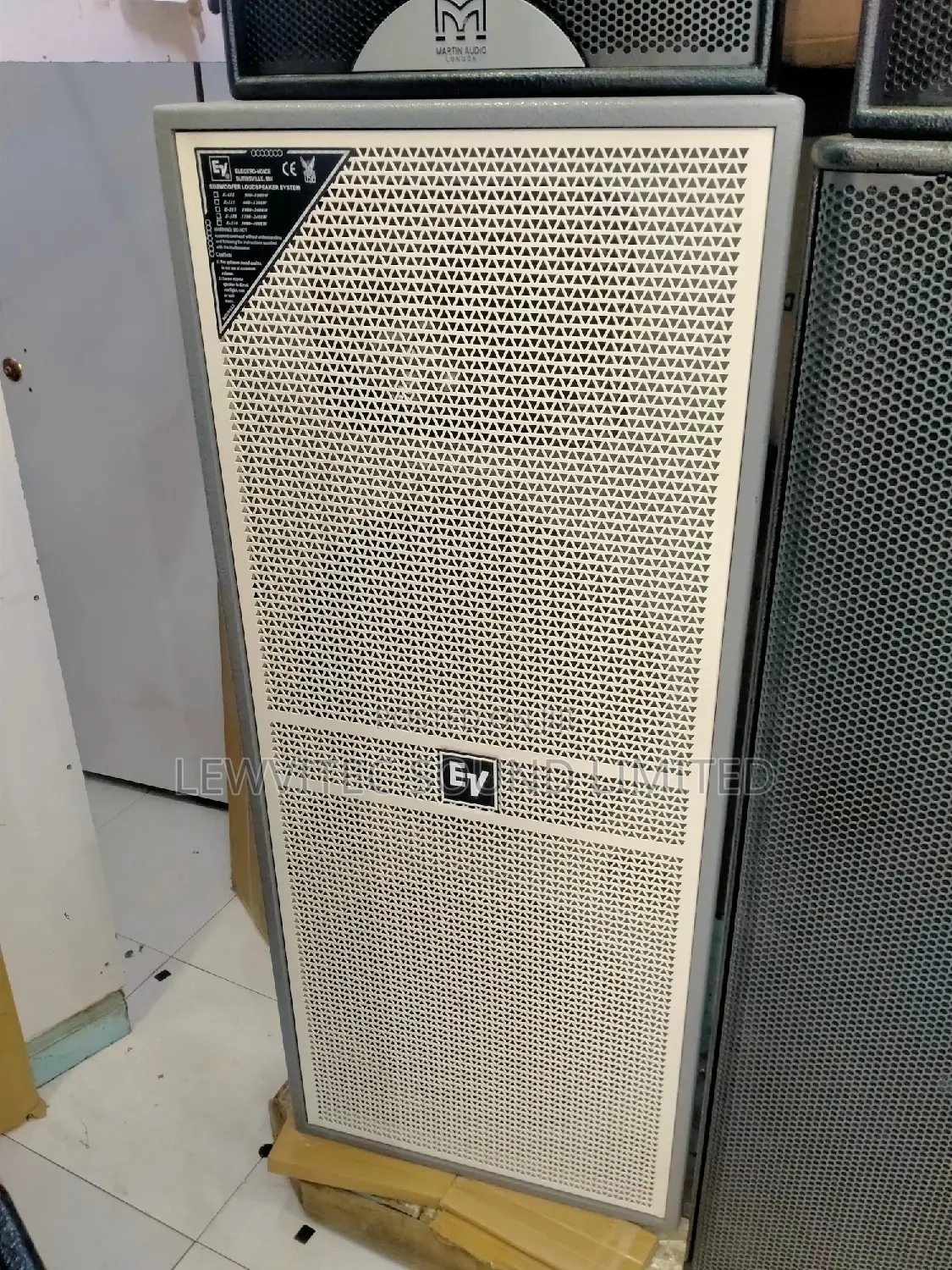 Ev,Full Range White Speaker