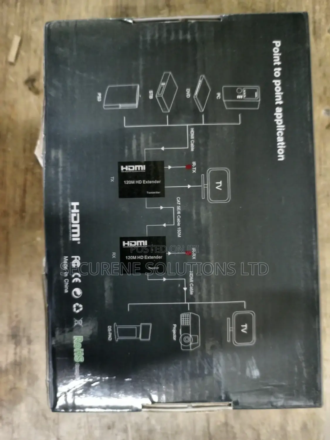 HDMI Extender Over Cat5e/Cat6 Up to 120M Meters