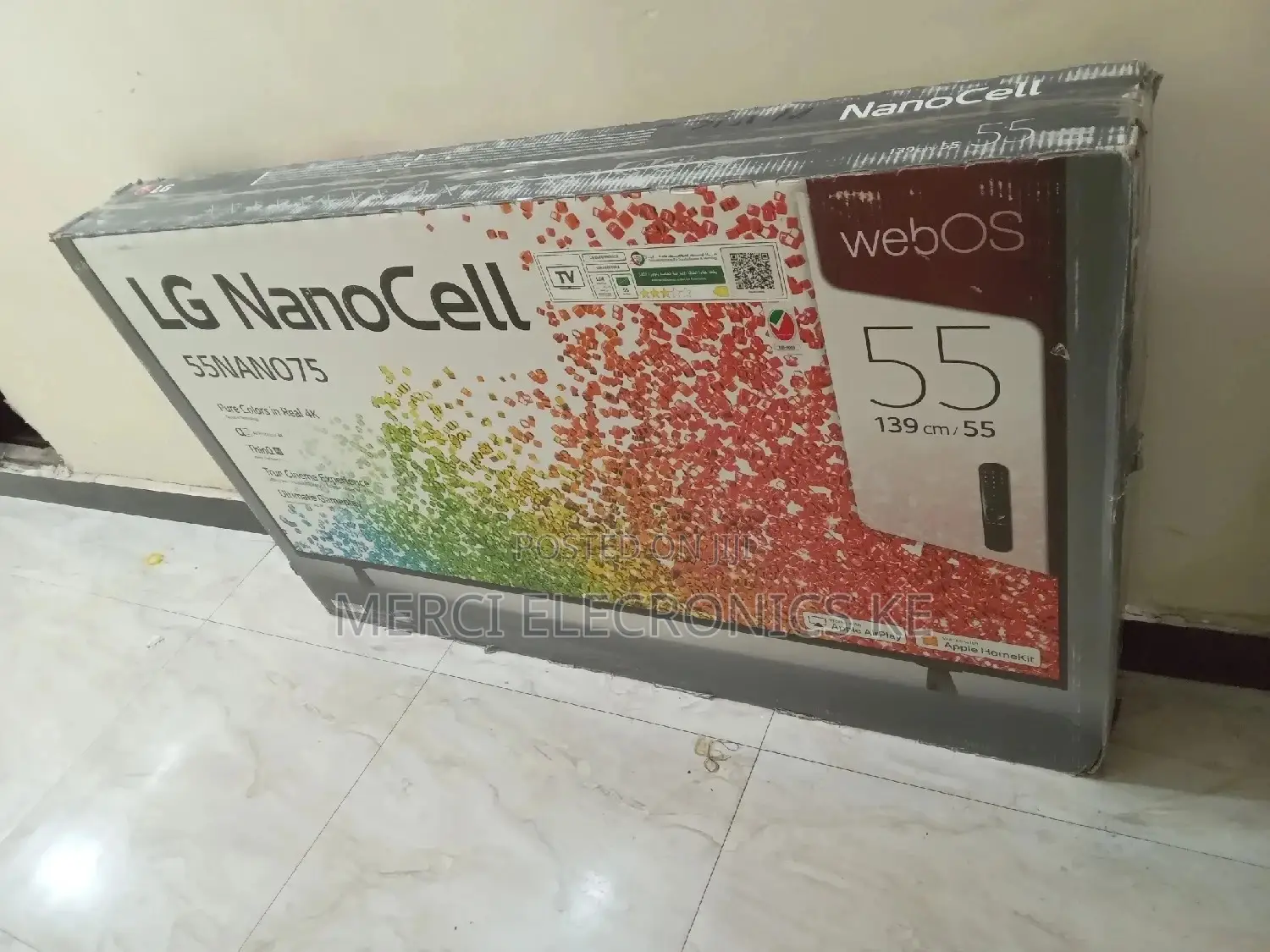LG 55 Inch Nanocell Smart Uhd LED HDR TV - 55nano75-Lg