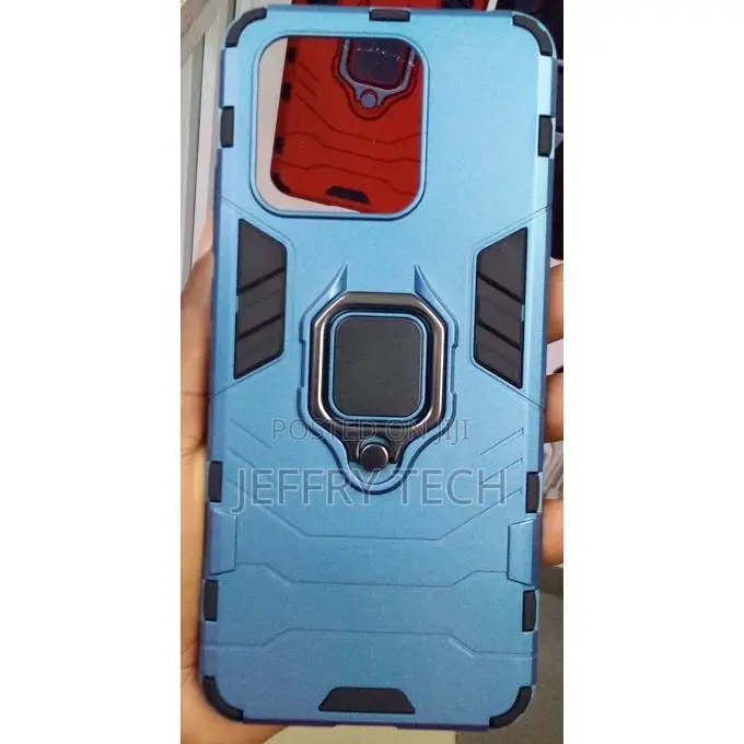 Redmi 10C Case Heavy Duty Metal Finger Ring Armor Cover Case