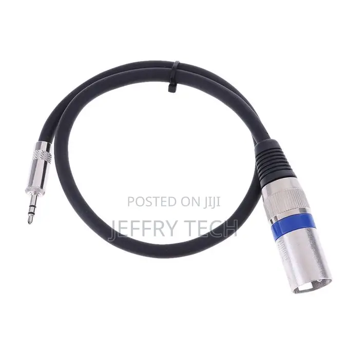 3.5mm(1/8 Inch)TRS Male to XLR Male Interconnect AUX Audio C