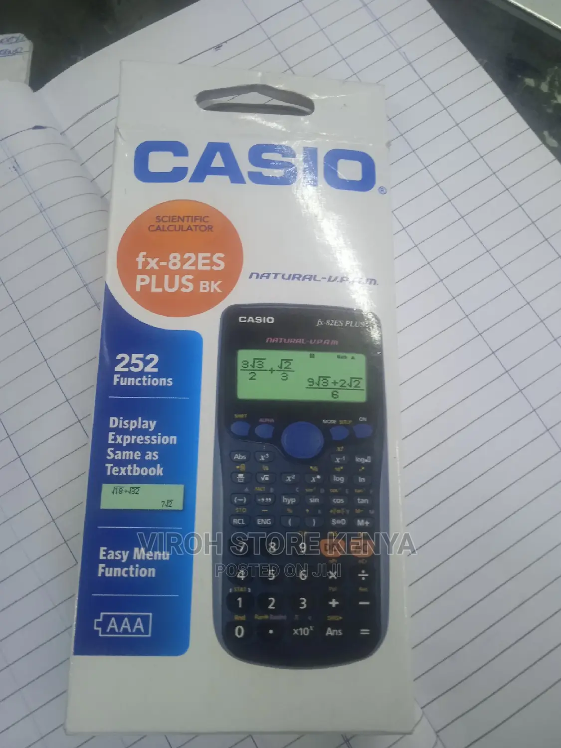 Casio Fx-82es PLUS Original Calculator