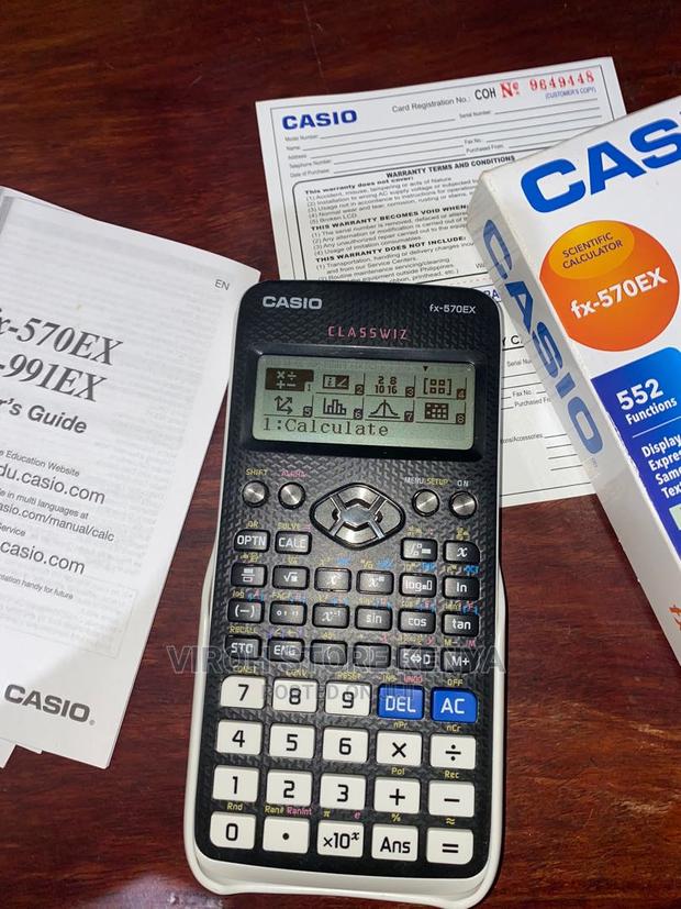 Casio FX-570EX Standard Scientific Calculator - main view