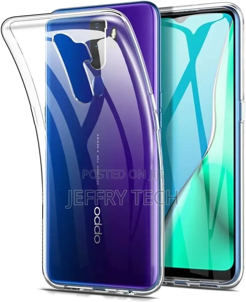 Oppo A5 2020 Shockproof Tpu Clear Case Soft Silicone Gel Bac
