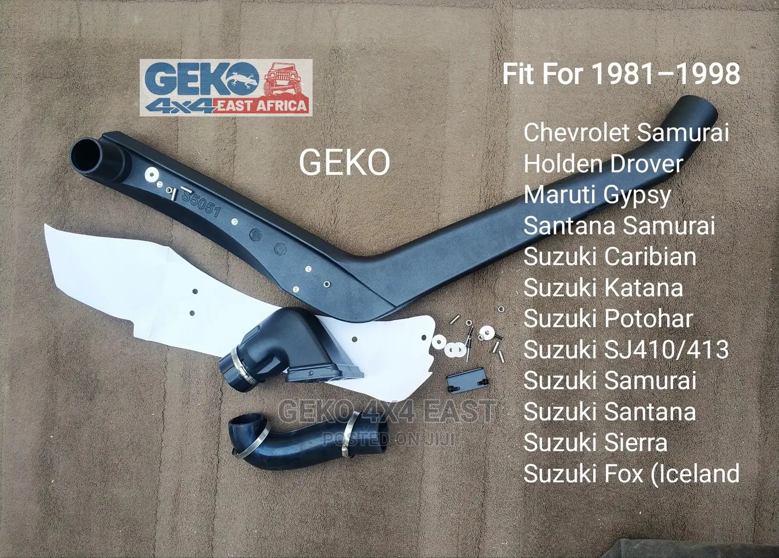 Suzuki Sj, Samurai, Maruti, Gypsy, Siera Snorkel 1981-1998