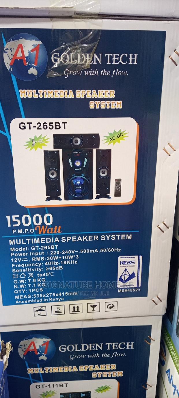 Goldentech 3.1 Speaker System - main view