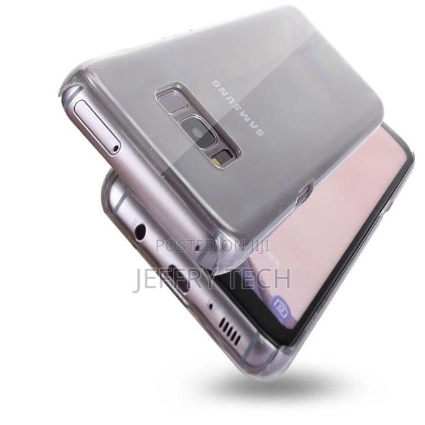 Samsung Galaxy S8 PC Transparent Protective Back Cover Case