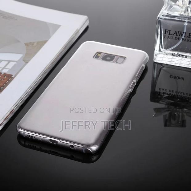 Samsung Galaxy S8 PC Transparent Protective Back Cover Case - thumbnail 2