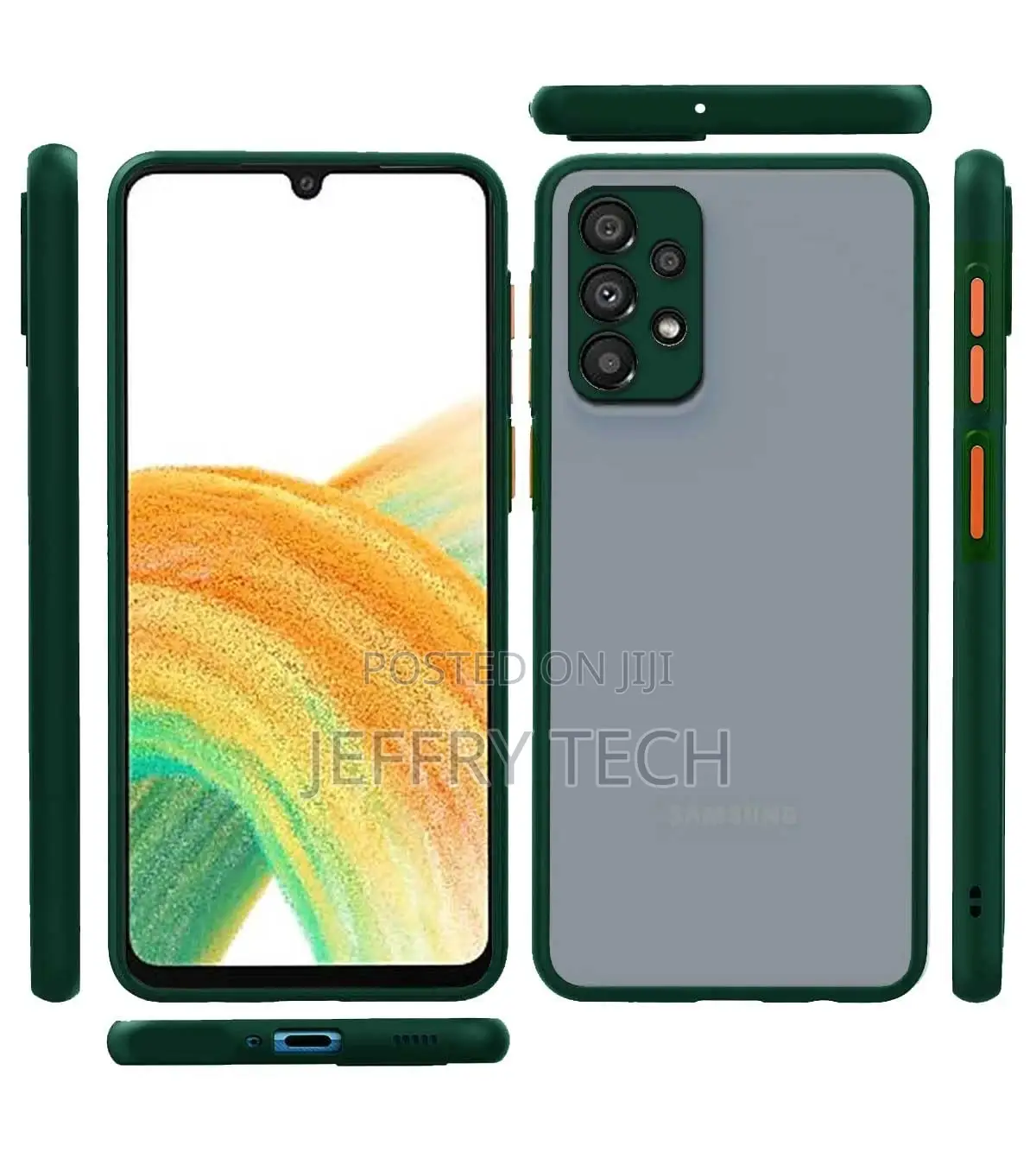 Back Case Cover Compatible for Samsung Galaxy A33