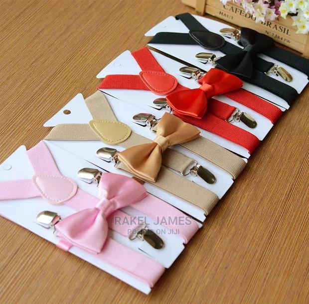 Kids Suspenders and Bow Ties - main view