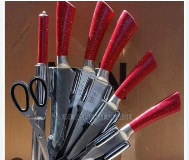 Brass Granite Knife Set