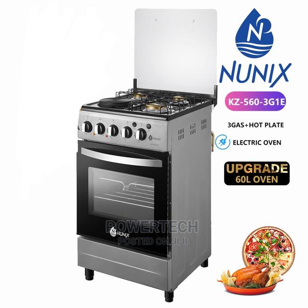 3+1 Standing Cooker With Electric Plate - main view