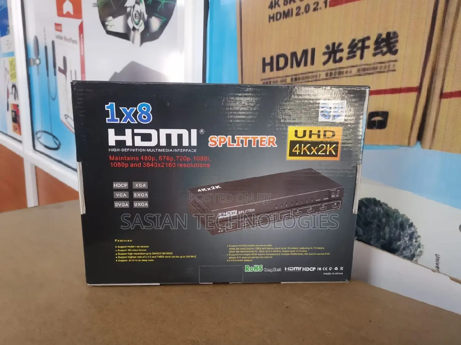 Hdmi Splitter 8way