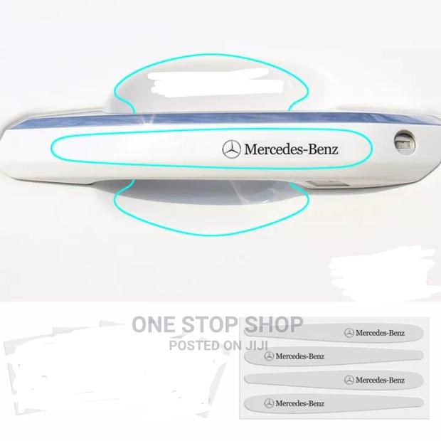 4pcs Mercedes Benz Clear Door Protector Sticker Antoscratch