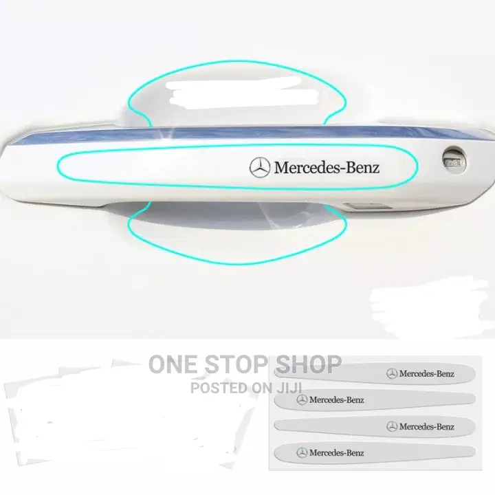 4pcs Mercedes Benz Clear Door Protector Sticker Antoscratch