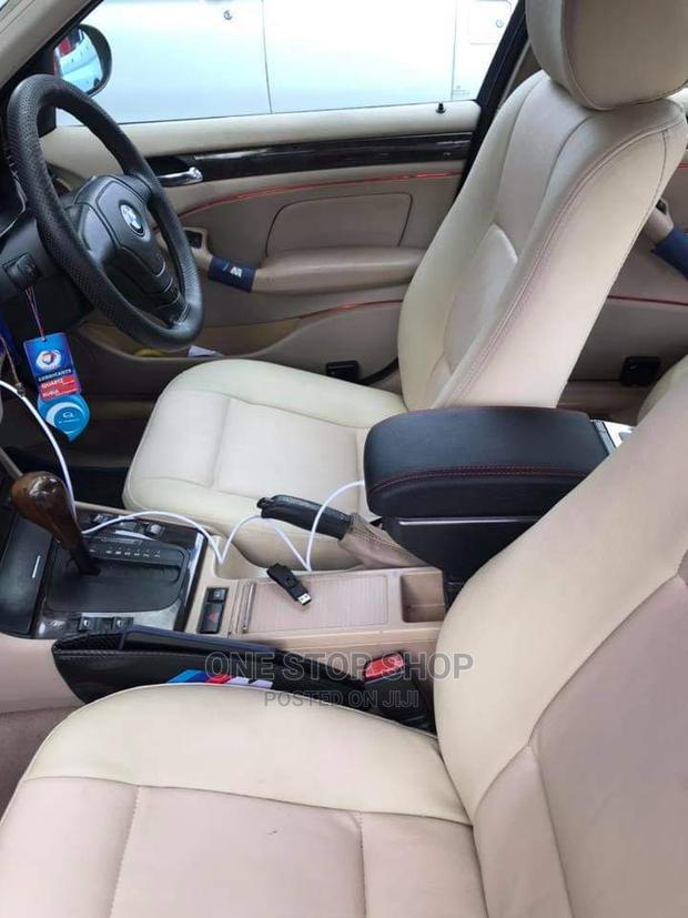 Black Armrest Console Box With Usb Charging Ports - main view