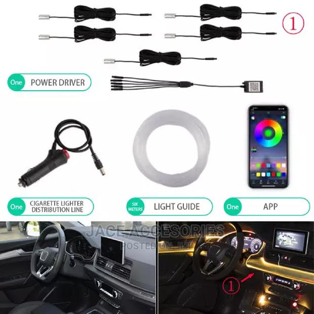 Fancy Car Interior Dashboard Ambience Decor - thumbnail 2