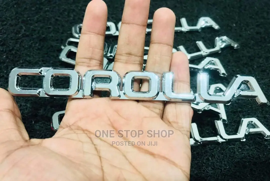 COROLLA Car Body Logo Badge Stickers
