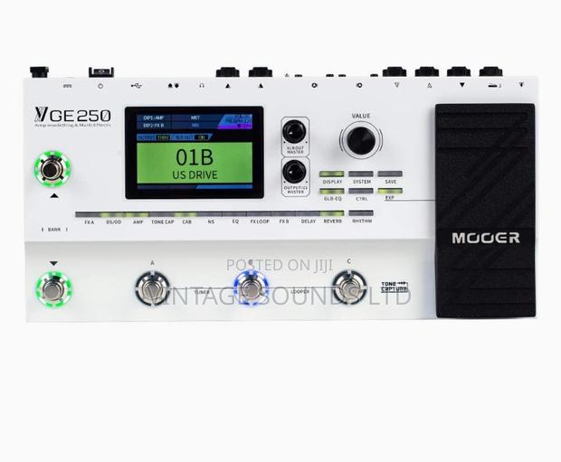 MOOER GE250 Amp Modelling Multi Effects Pedal - thumbnail 4