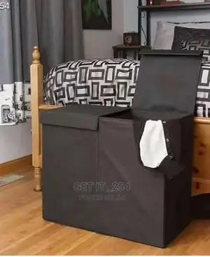 Double Foldable Laundry Basket