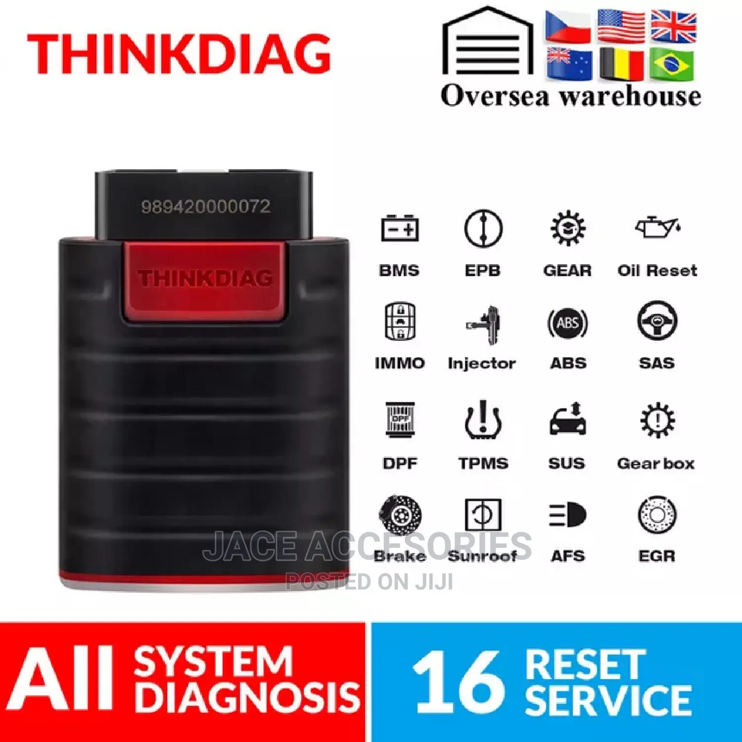 New Thinkdiag Pro New Version+ Free Extension Cable