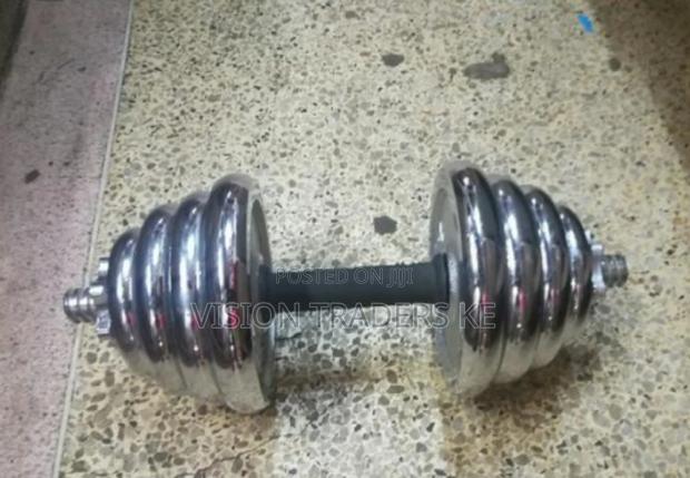 15kg Chrome Dumbbells - main view