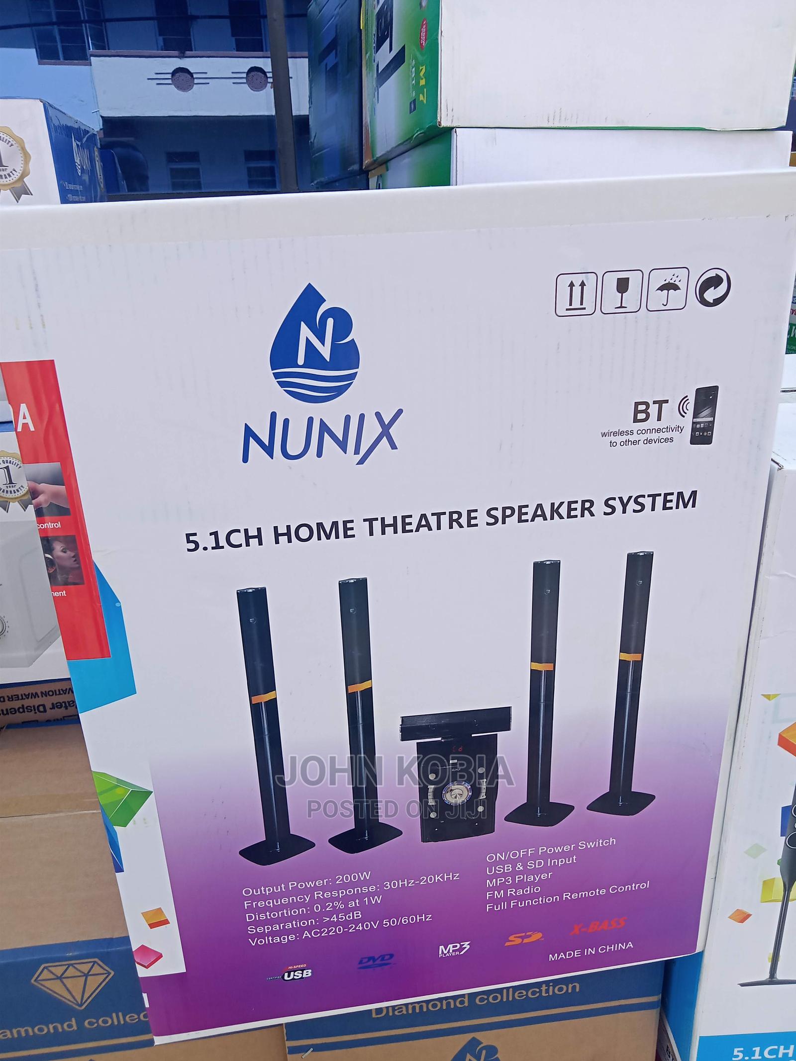 Nunix 9090A Home Theatre System in Nairobi Central Audio & Music Equipment, John Kobia Jiji