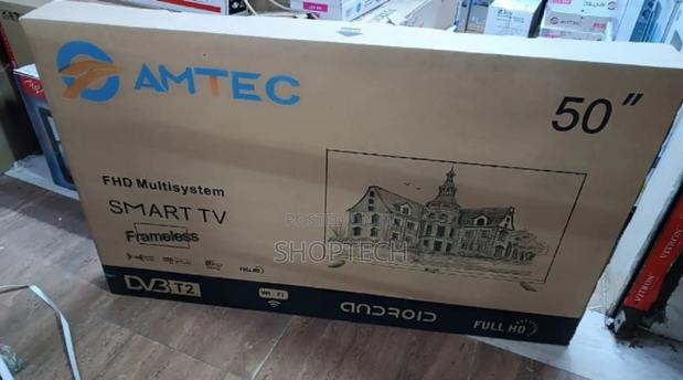 Amtec 50 Inches Android Frameless With BT - main view