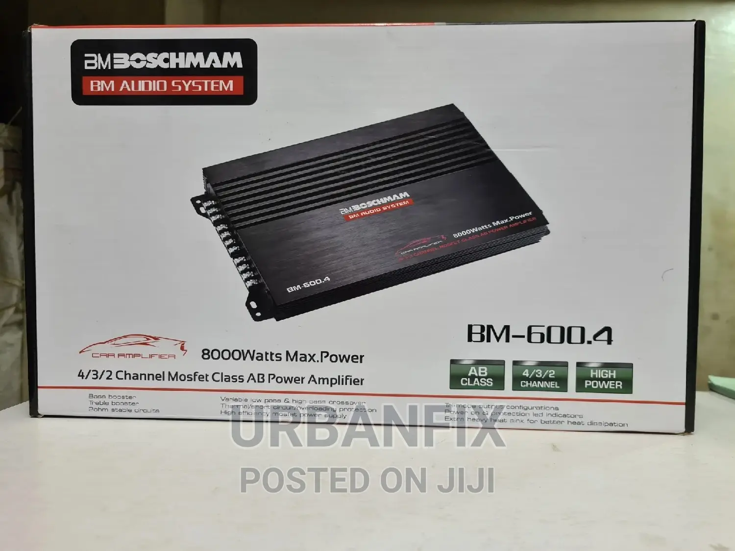 Boschmann 4 Channel Powerful Amplifier