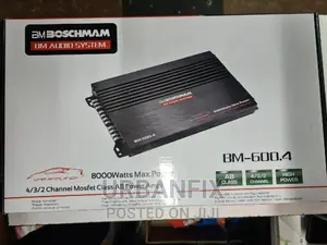 4 Channel Boschmann 8000 Watts Amplifier