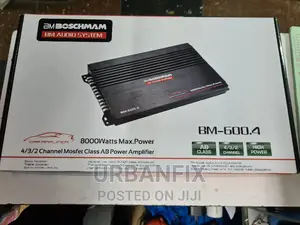 Boschmann 4 Channel Power Amplifier