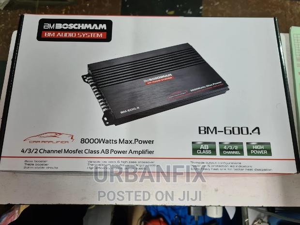 Boschmann 4 Channel Power Amplifier