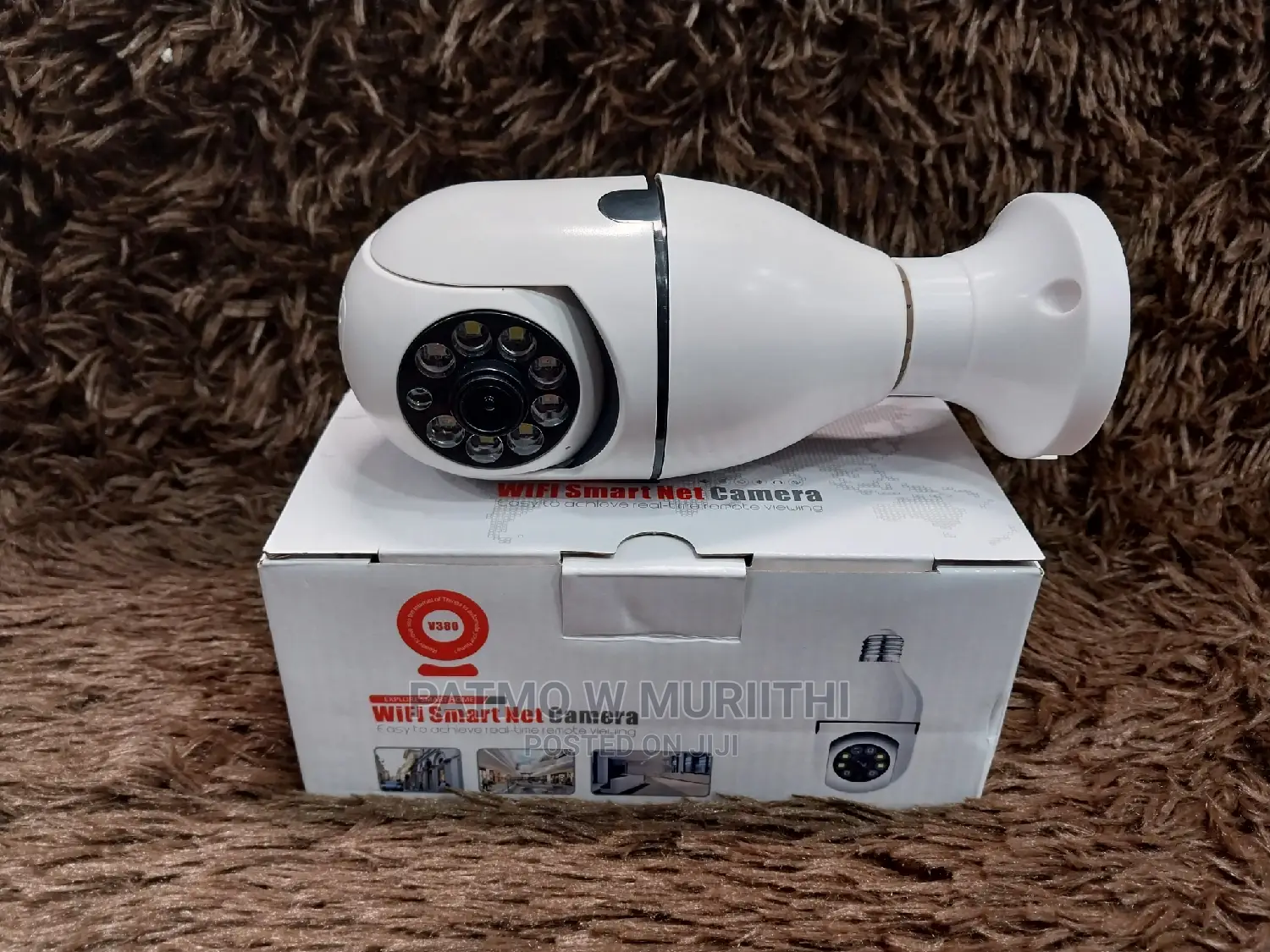 CCTV Smart Bulb Camera/Nanny Cam 1080