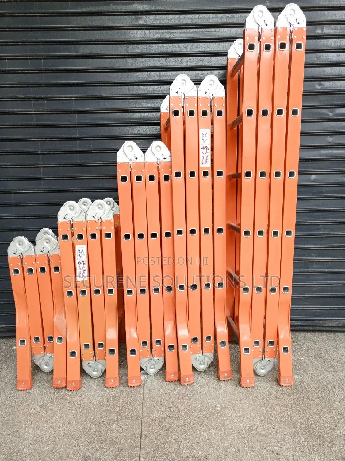 Iron/Aluminum Alloy Multipurpose Ladders 8ft,12ft,16ft,20ft