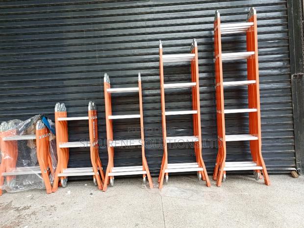 Iron/Aluminum Alloy Multipurpose Ladders 8ft,12ft,16ft,20ft - thumbnail 4