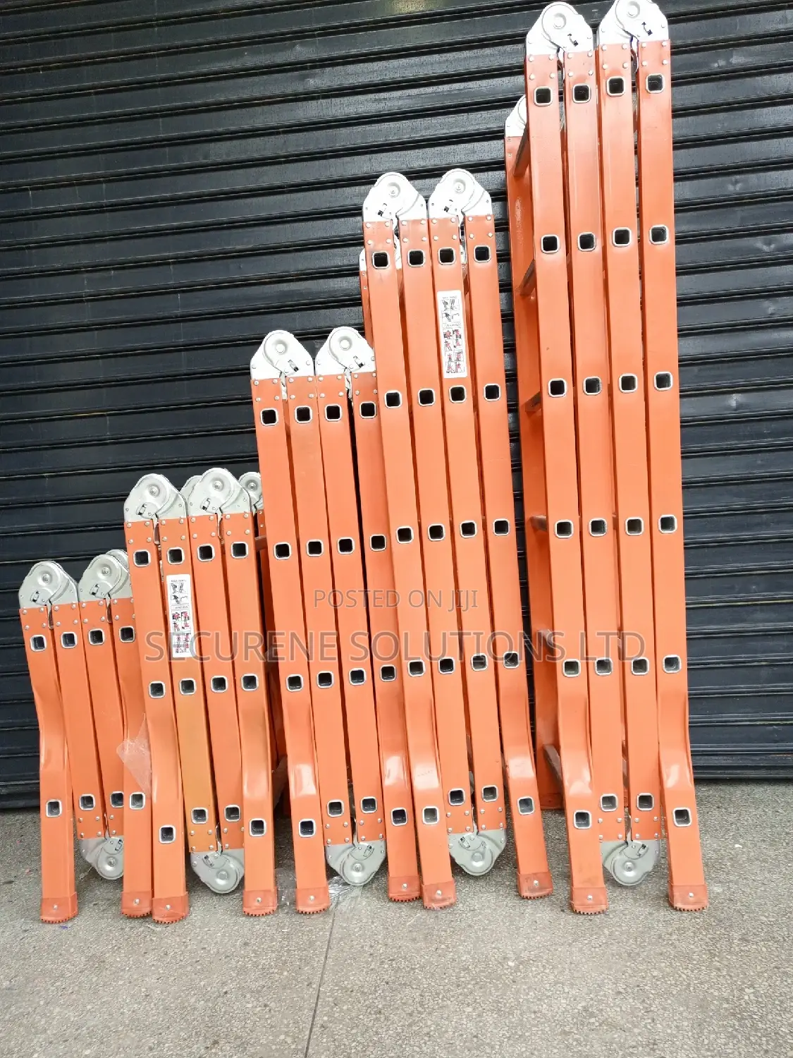 Iron/Aluminum Alloy Multipurpose Ladders 8ft,12ft,16ft,20ft