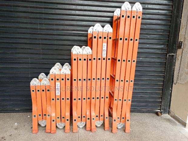 Iron/Aluminum Alloy Multipurpose Ladders 8ft,12ft,16ft,20ft - thumbnail 7