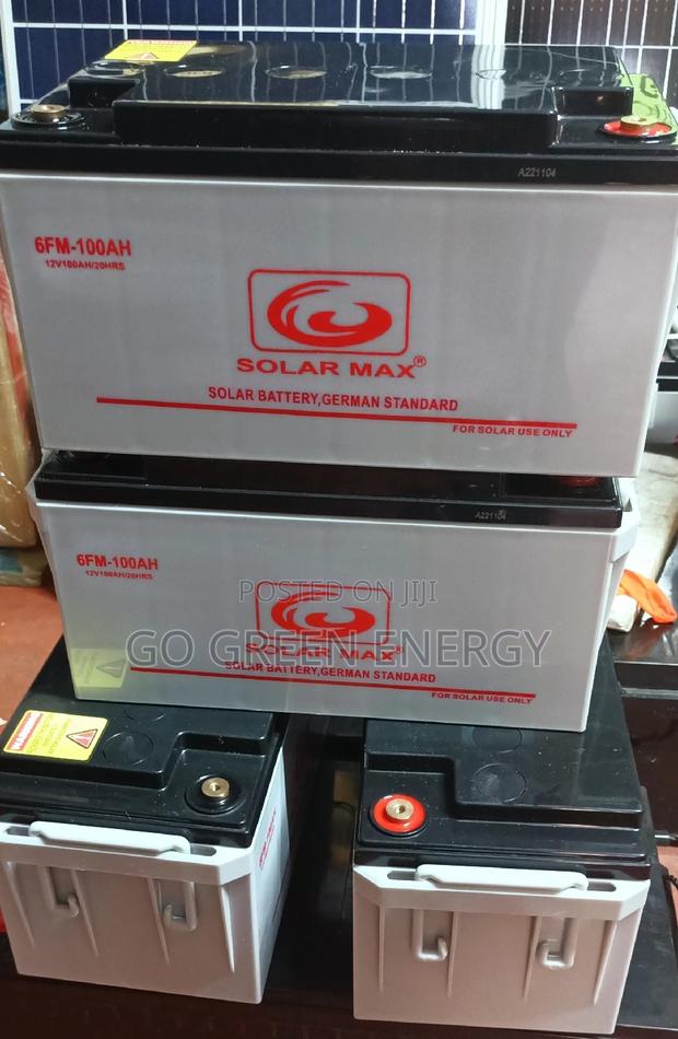100ah Solamax Battery - main view