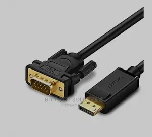 UGREEN DP Male to VGA Male Cable 1.5m (Black) - DP105