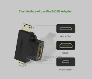 UGREEN Micro HDMI Male + Mini HDMI Male -HDMI Female Adapter