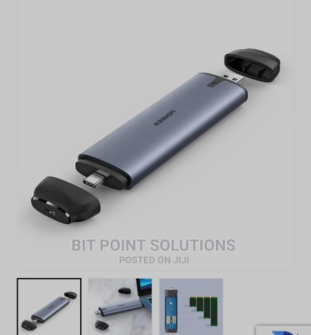 UGREEN - 2 in 1 M.2 SATA SSD Enclosure - CM298 - main view