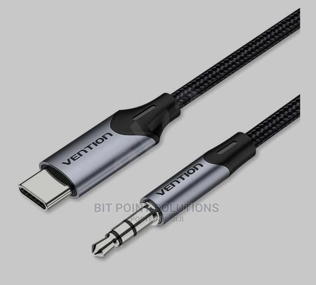 Vention Usb-C Male to 3.5mm Male Cable 1M Gray