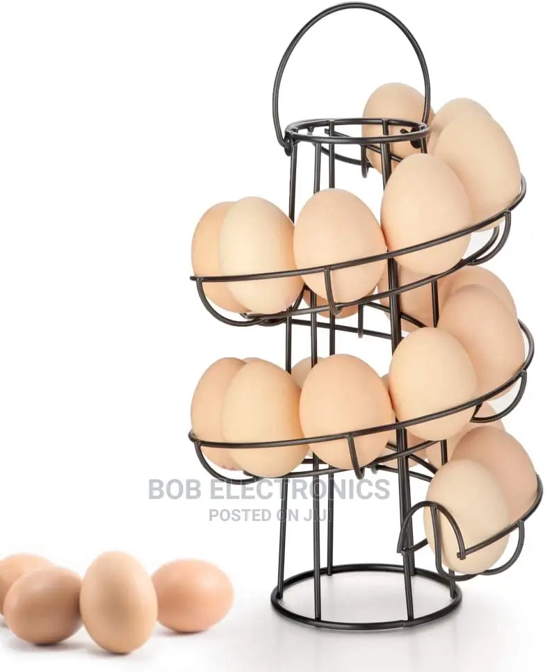 Spiral Design Egg Rack