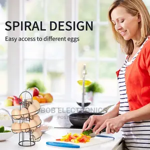 Spiral Design Egg Rack