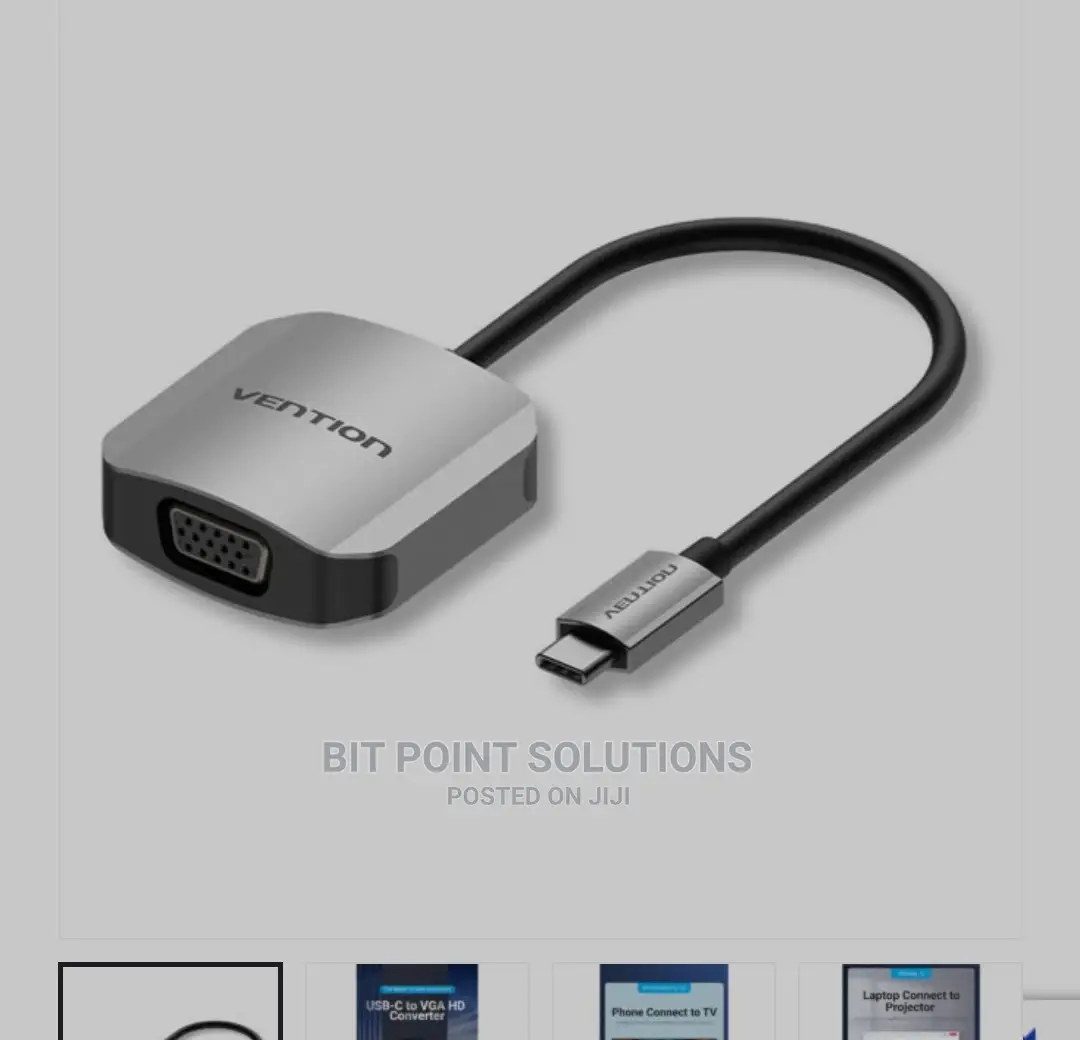 Vention Type C to VGA Converter